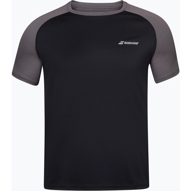 Pánské tričko Babolat Play Crew Neck black/black