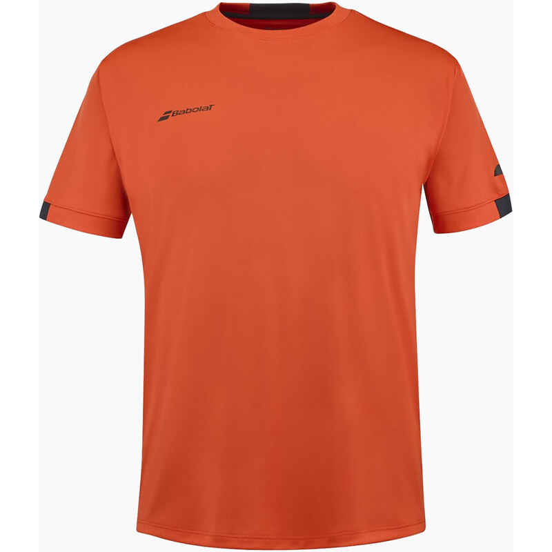 Pánské tričko Babolat Play Crew Neck fiesta red