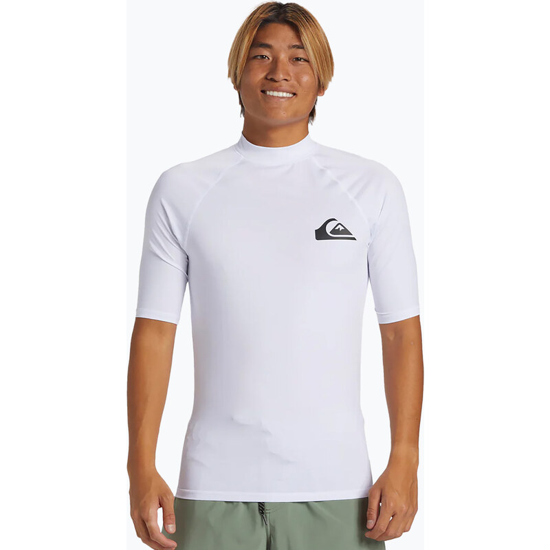 Pánské plavecké tričko Quiksilver Everyday UPF50 white