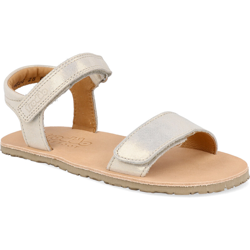Barefoot sandály Froddo - Flexy Lia gold shine zlaté