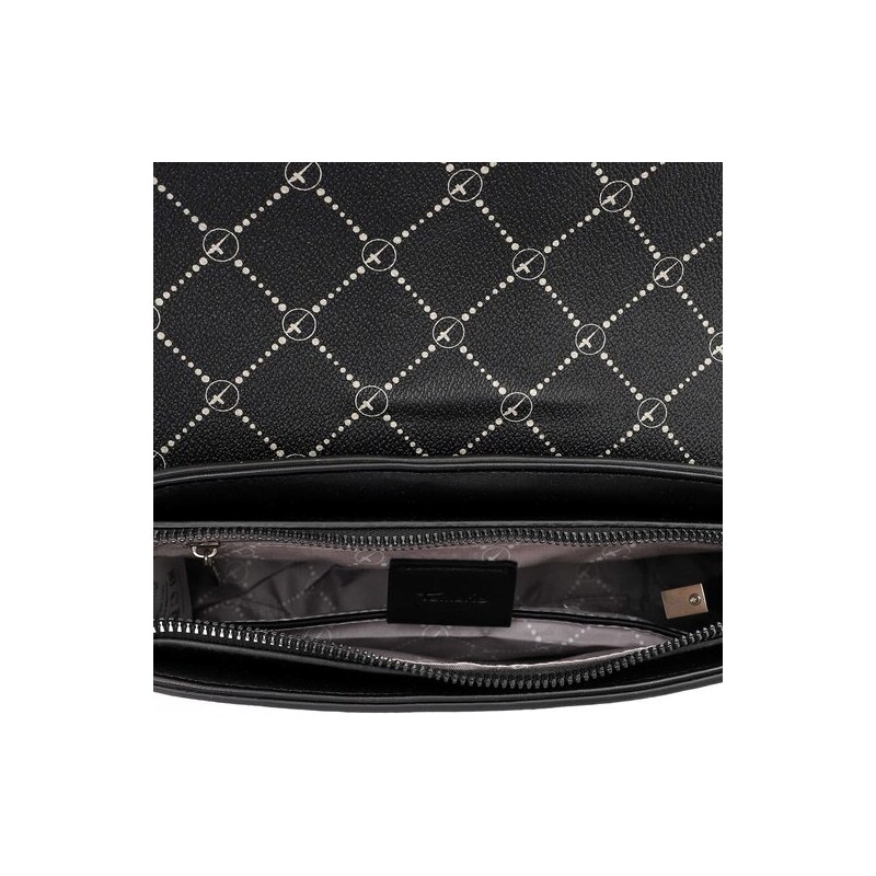 Elegantní kabelka se stříbrnými detaily Tamaris 33053,100 černá