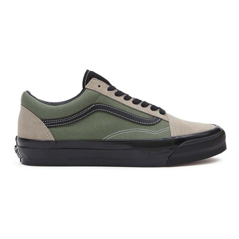 Tenisky Vans Premium Standards Old Skool 36 pánské, zelená barva, VN000CQDCL31