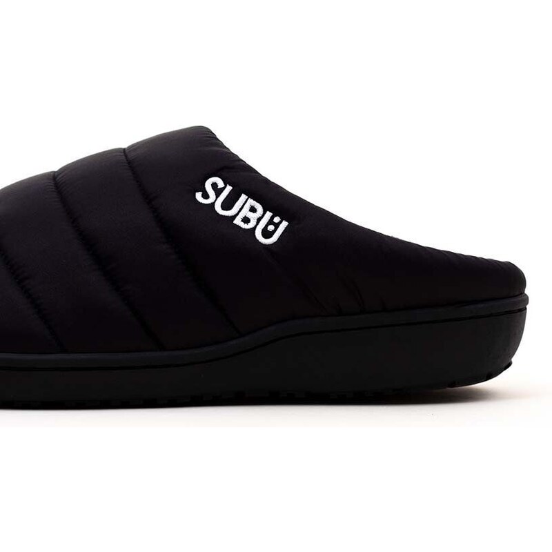 SUBU Pantofle F-Line černá barva, SB-13
