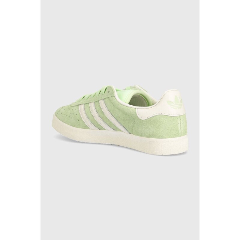 Semišové sneakers boty adidas Originals Gazelle 85 zelená barva, IG6222