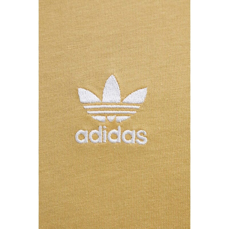 Kraťasy adidas Originals pánské, žlutá barva, IR7815