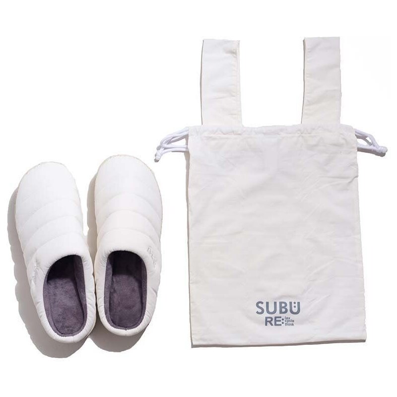 Pantofle SUBU RE: bílá barva, SR-01