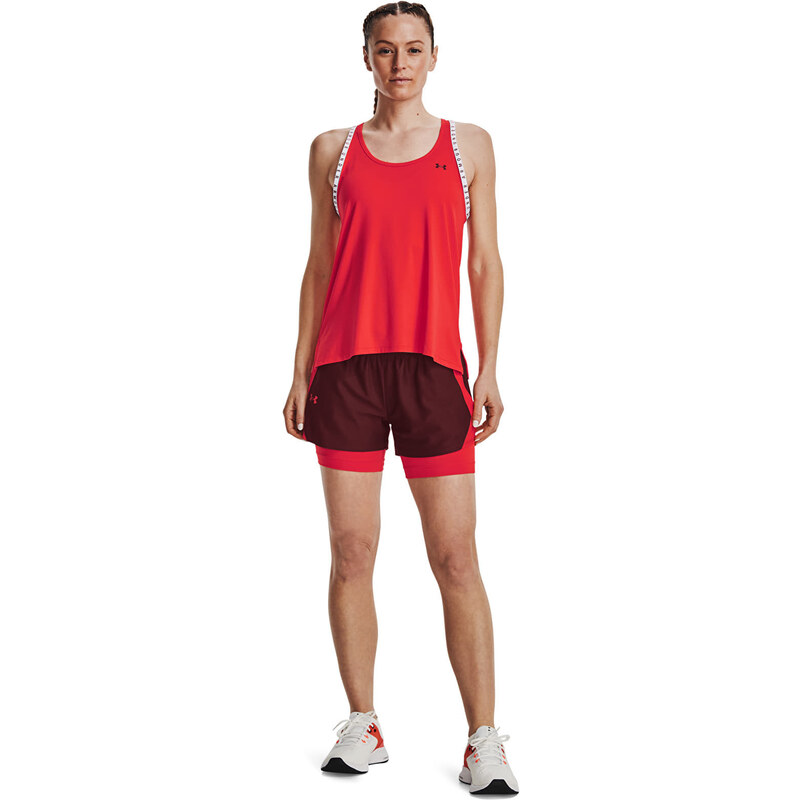 Dámské tílko Under Armour Knockout Tank Radio Red