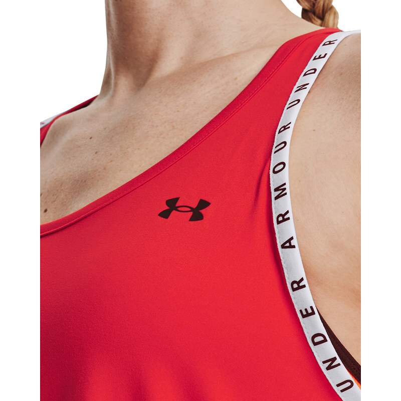 Dámské tílko Under Armour Knockout Tank Radio Red