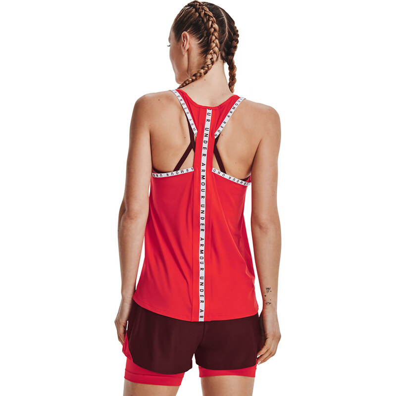 Dámské tílko Under Armour Knockout Tank Radio Red