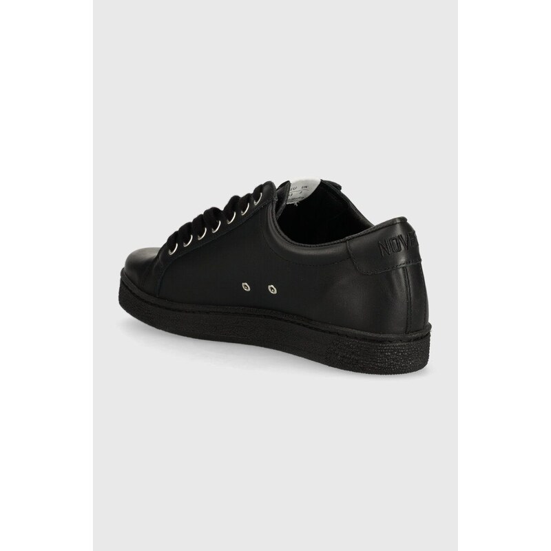 Kožené sneakers boty Novesta ITOH černá barva, N774004.01Y01Y615