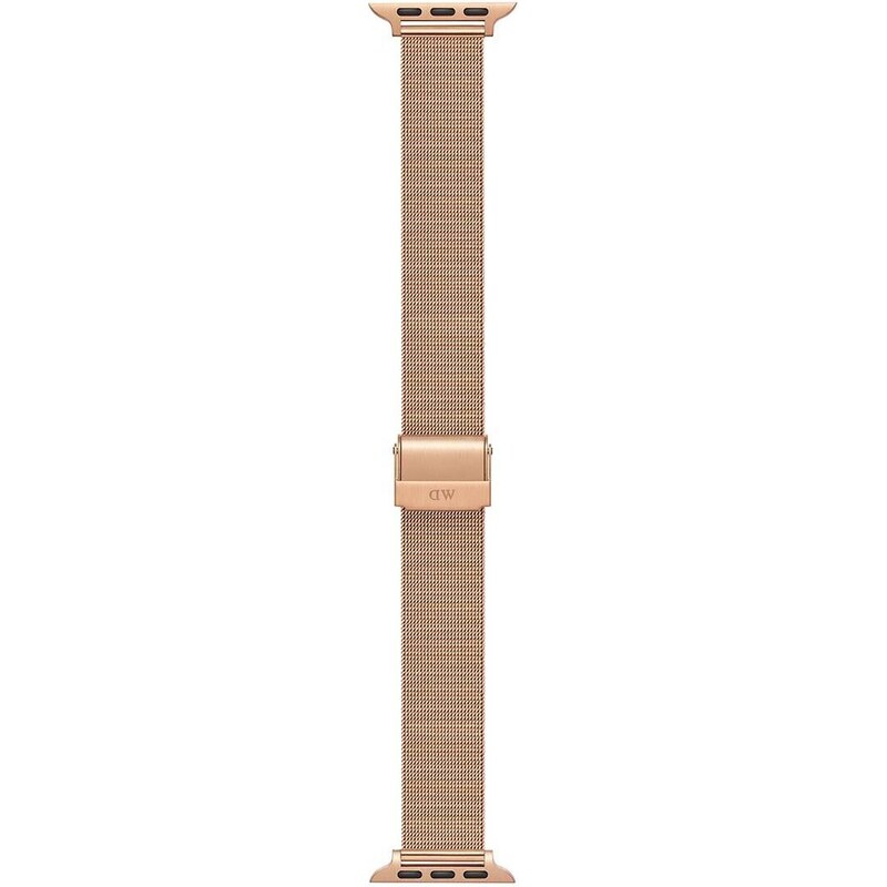 Řemínek pro apple watch Daniel Wellington Smart Watch Mesh strap zlatá barva