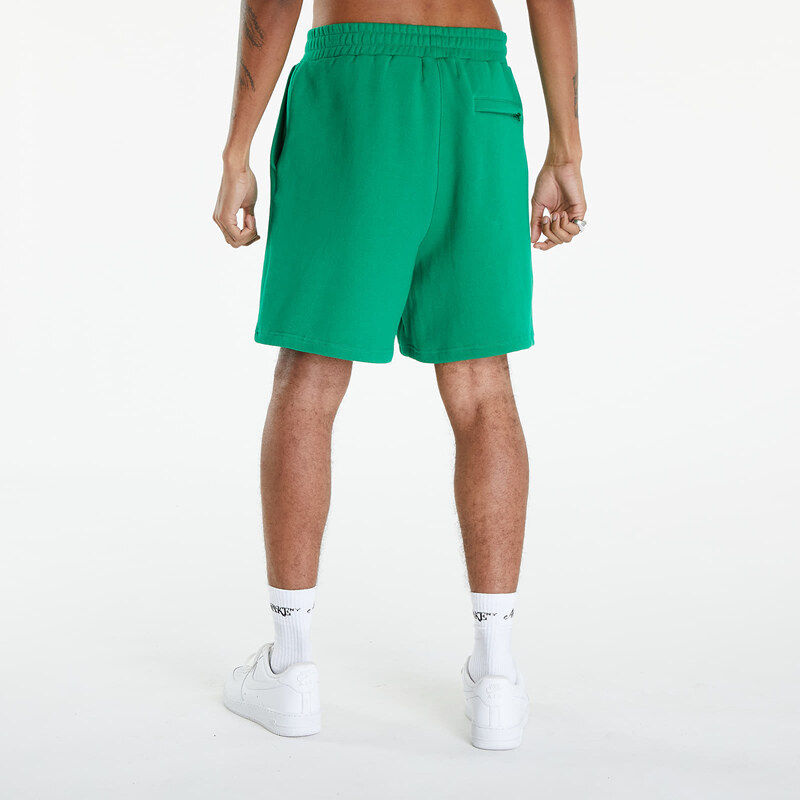 Pánské kraťasy Awake NY Spire Logo Embroidered Sweatshort Green