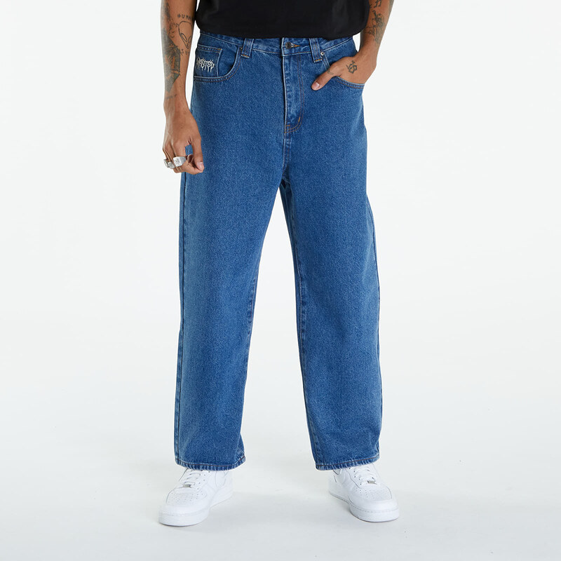 Pánské kalhoty Wasted Paris Casper Pant Feeler Washed Blue