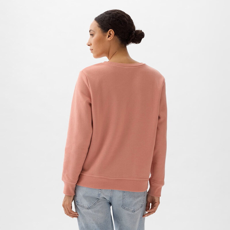 Dámská mikina GAP Logo Sweatshirt Pink Rosette 16-1518