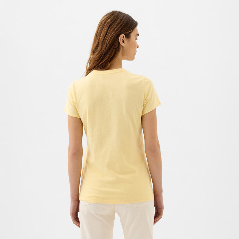 Dámské tričko GAP Logo Tee Havana Yellow