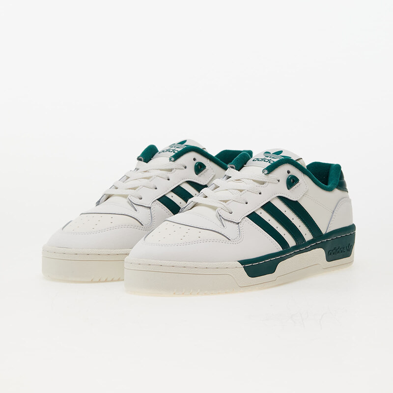 adidas Originals Pánské nízké tenisky adidas Rivalry Low Cloud White/ Collegiate Green/ Cloud White