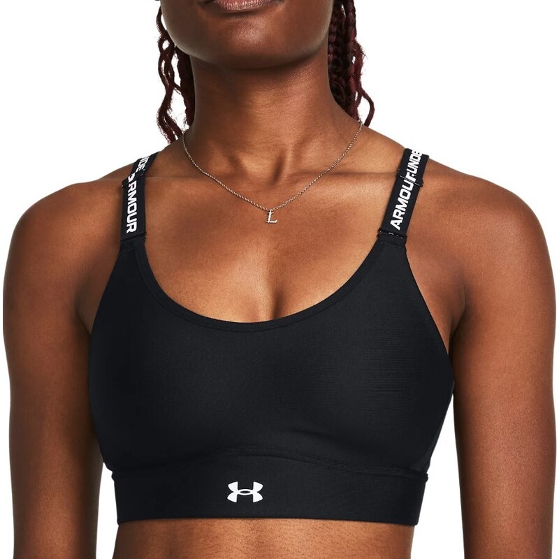 Podprsenka Under Armour UA Infinity Mid 2.0 Bra-BLK 1384123-001