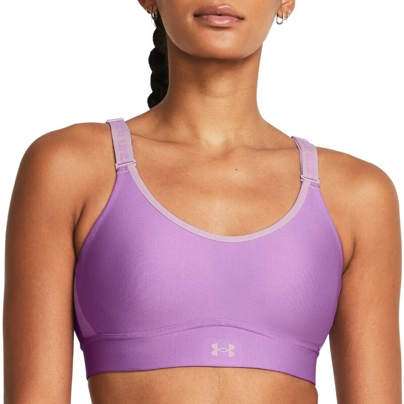 Podprsenka Under Armour UA Infinity Mid 2.0 Bra-PPL 1384123-560