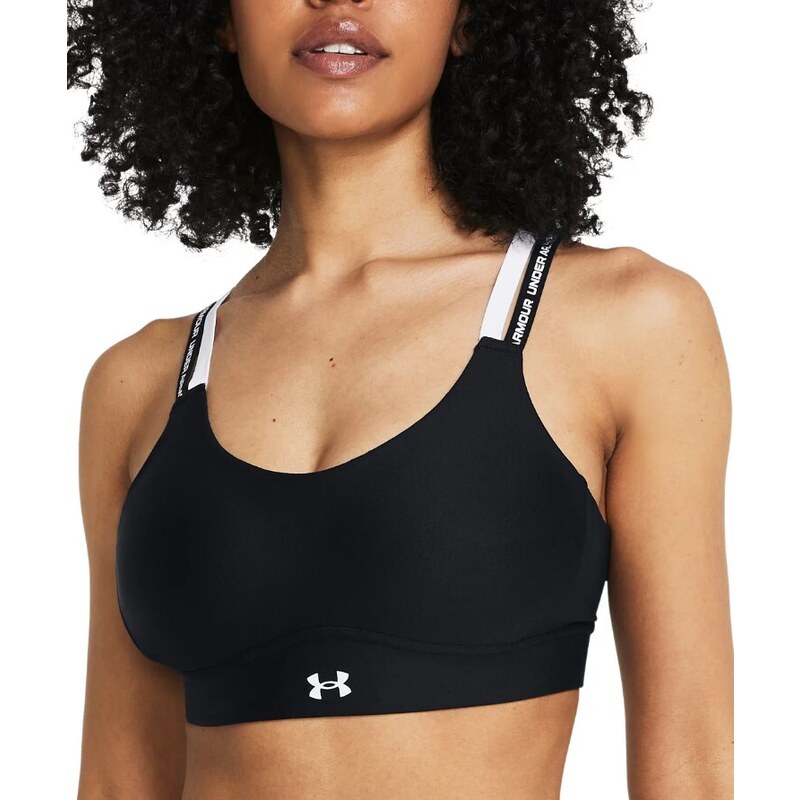 Podprsenka Under Armour UA Infinity Mid 2.0 Rib Bra-BLK 1385433-001