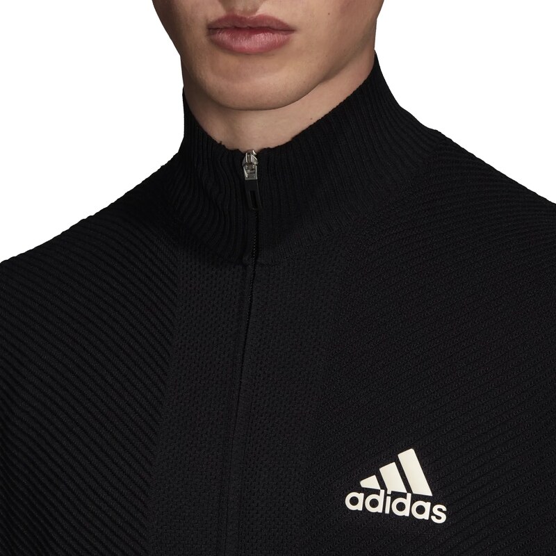 Pánská bunda adidas Tennis Primeknit Jacket Black XXL