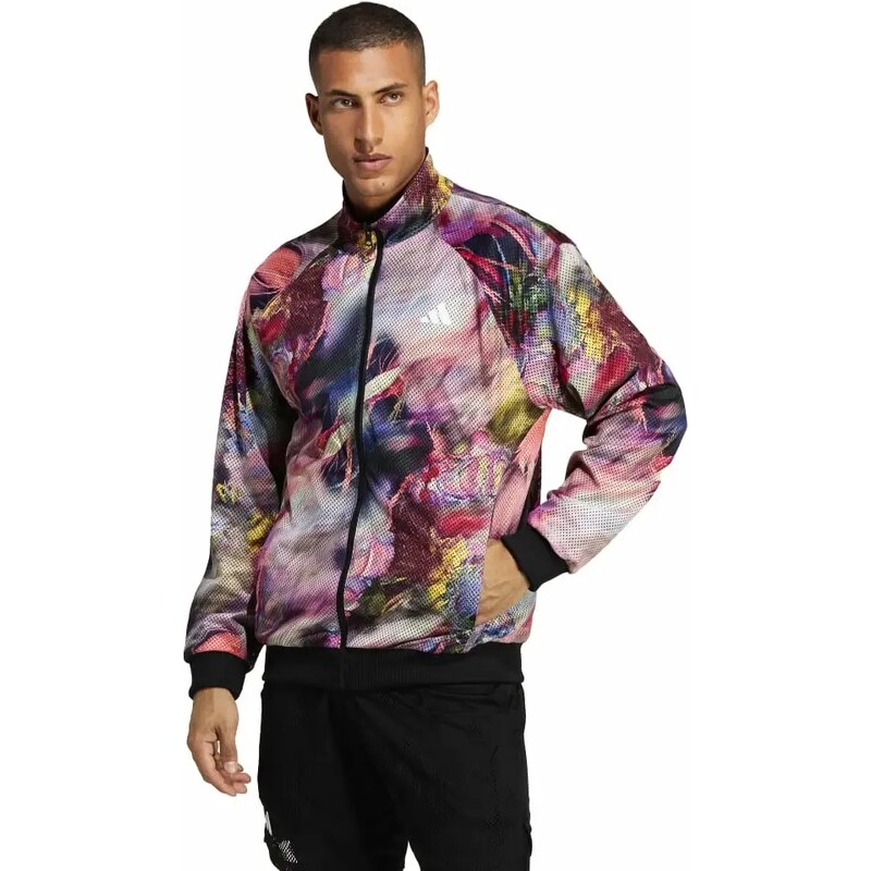 Pánská bunda adidas Melbourne Tennis Stretch Woven Jacket Multicolor/Black L