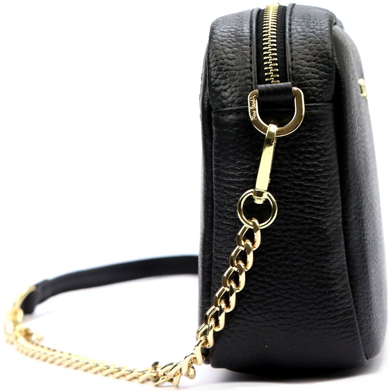 Luxusní kožená kabelka Pierre Cardin FRZ 1848 černá