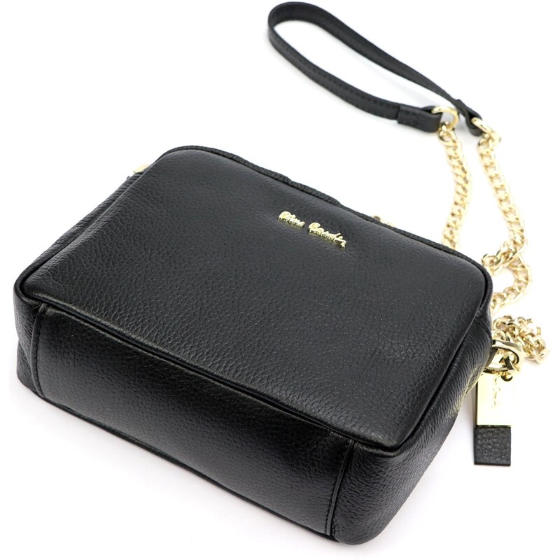 Luxusní kožená kabelka Pierre Cardin FRZ 1848 černá
