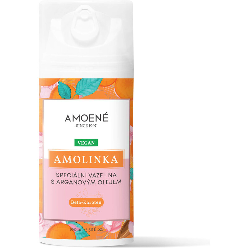 Amoné s.r.o Amolinka: Luxusní vazelína s arganovým olejem a beta-karotenem, 100ml v air-less balení