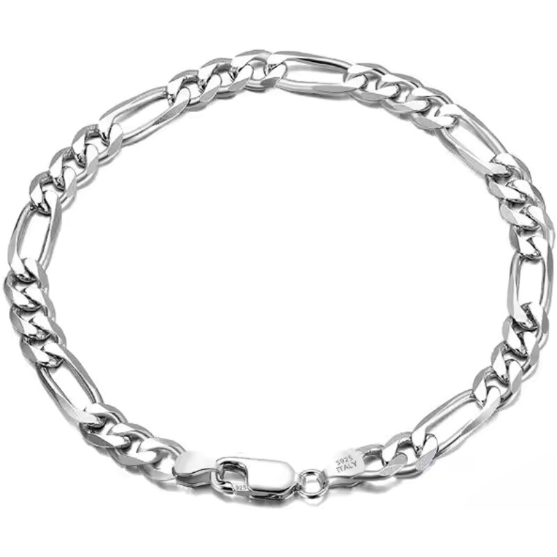 Olivie Stříbrný náramek 19cm 8507