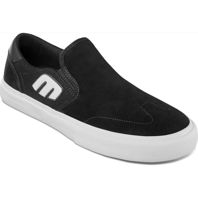 Boty etnies Lo-Cut Slip black white