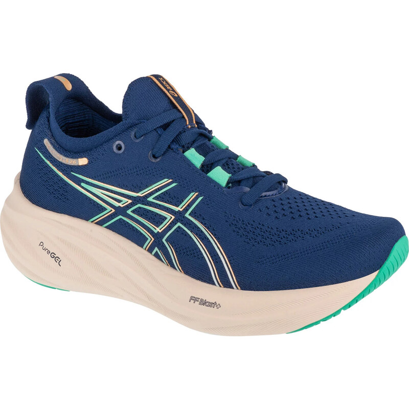 TMAVĚ MODRÉ BĚŽECKÉ TENISKY ASICS GEL-NIMBUS 26 Tmavě modrá