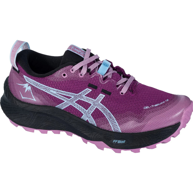 FIALOVÉ DÁMSKÉ TRAILOVÉ BOTY ASICS GEL-TRABUCO 12 Fialová