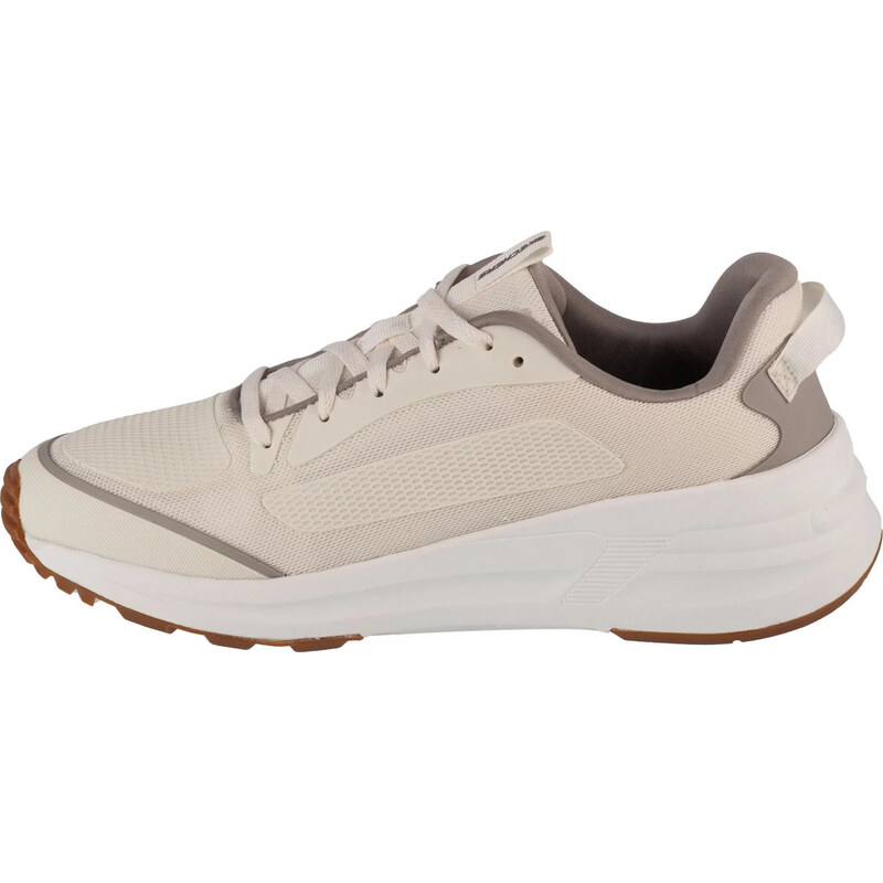 SMETANOVÉ STYLOVÉ TENISKY SKECHERS GLOBAL JOGGER - COVERT Smetanová