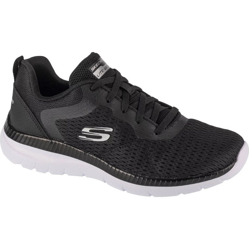 ČERNÉ DÁMSKÉ LEHKÉ TENISKY SKECHERS BOUNTIFUL - QUICK PATH Černá