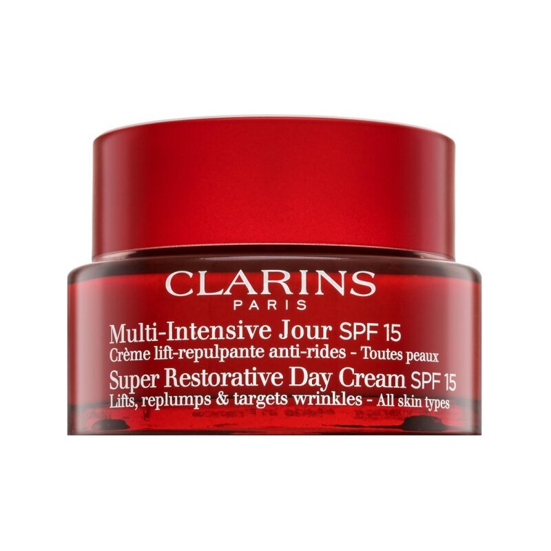 Clarins Super Restorative Day zpevňující denní krém Cream SPF 15 50 ml