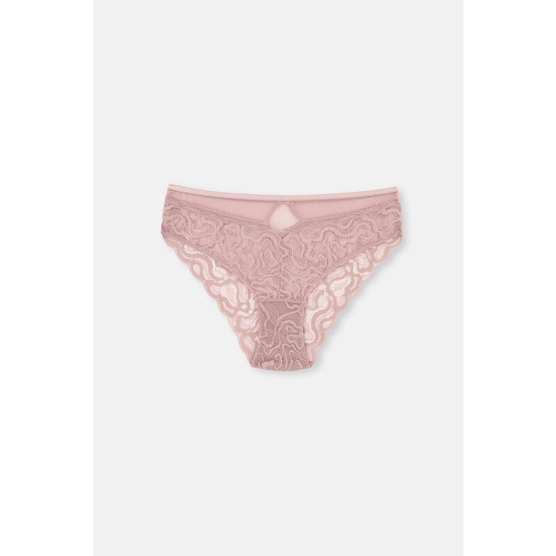 Dagi Soft Pink Lace Detail Briefs