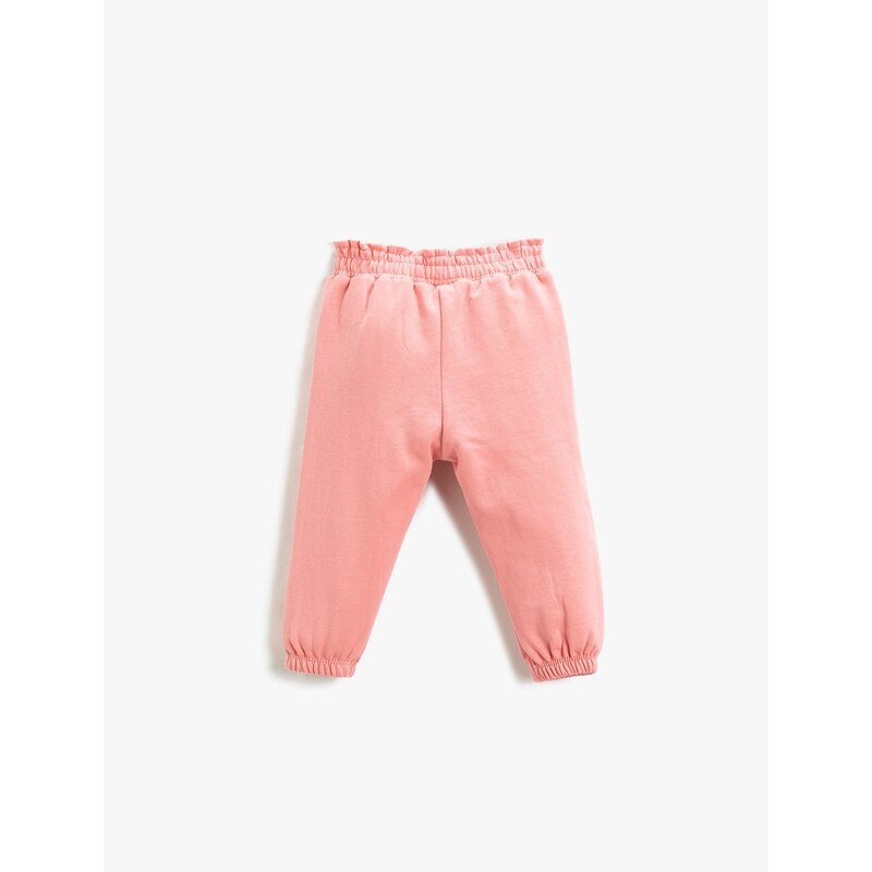 Koton Baby Girl Pink Sweatpants