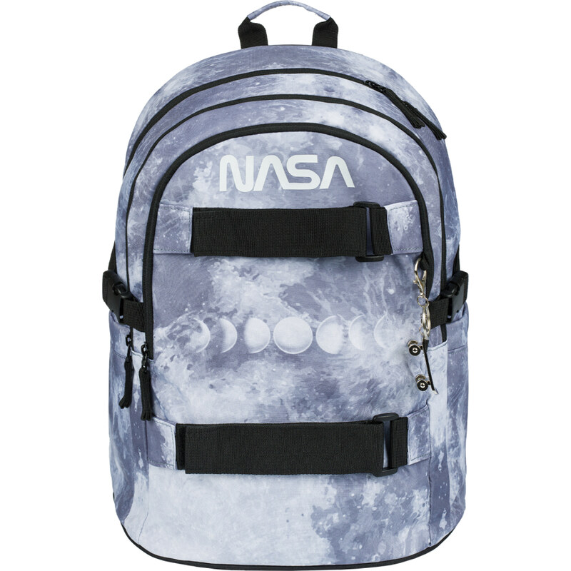 BAAGL Školní batoh Skate NASA Grey 25l
