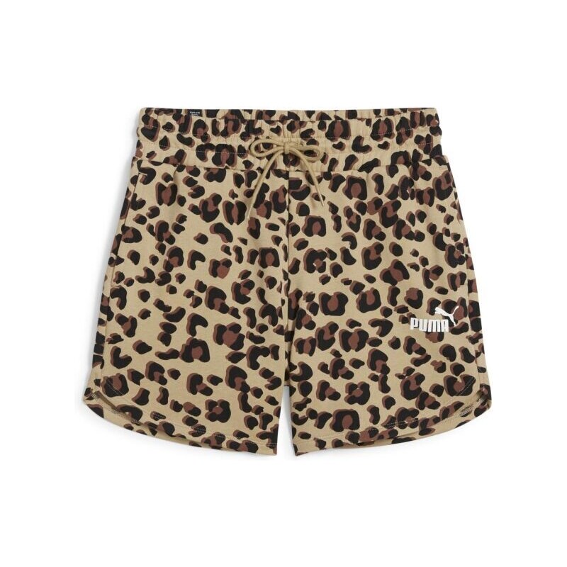 Puma ESSENTIALS+ ANIMAL 5 AOP SHORTS Dámské kraťásky