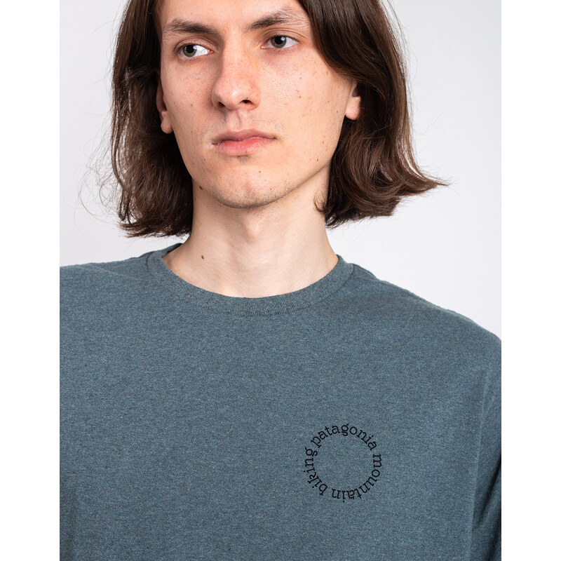 Patagonia M's Spoke Stencil Responsibili-Tee Nouveau Green