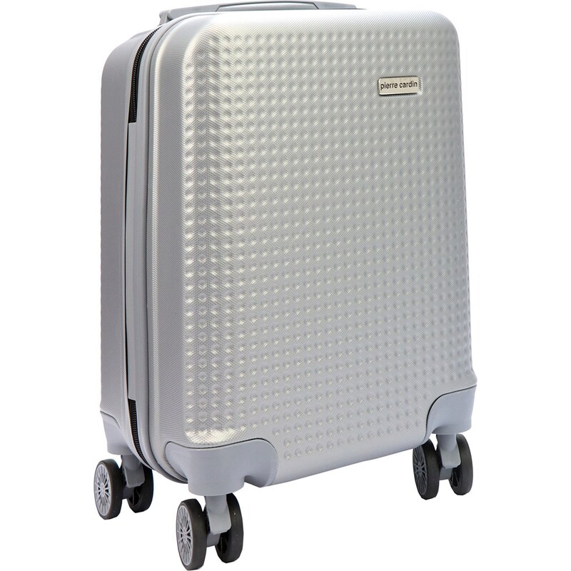 Sada kufru a kosmetického kufříku Pierre cardin MED06 stříbrná