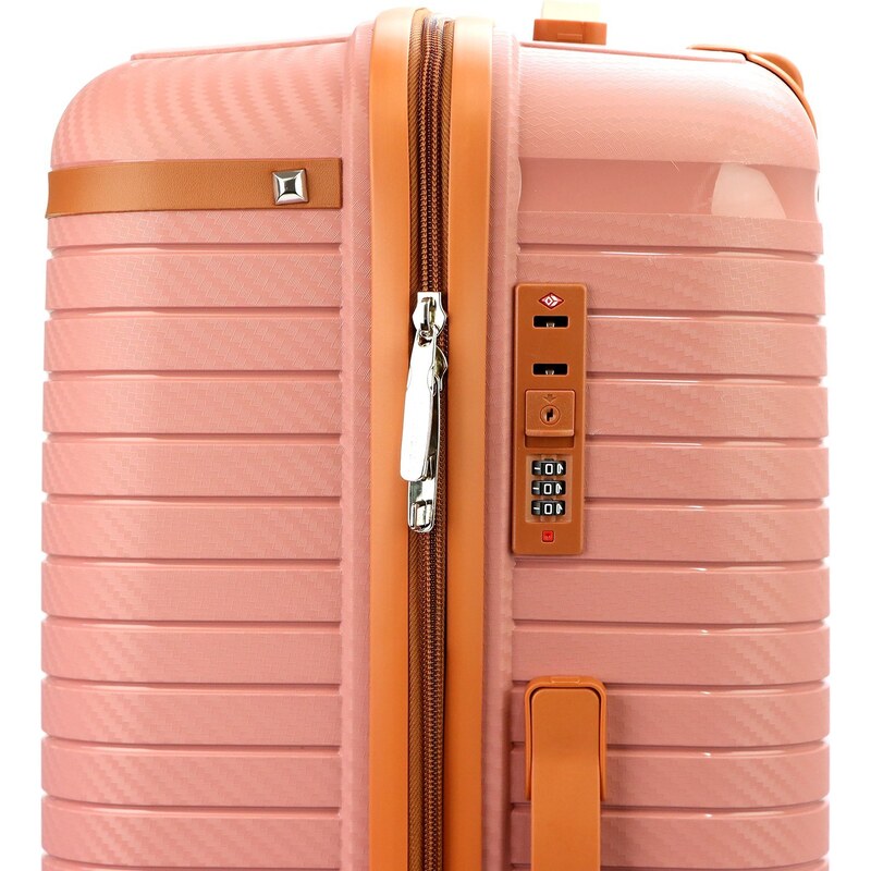 Sada cestovních kufrů Pierre Cardin 1106 JOY05 růžová