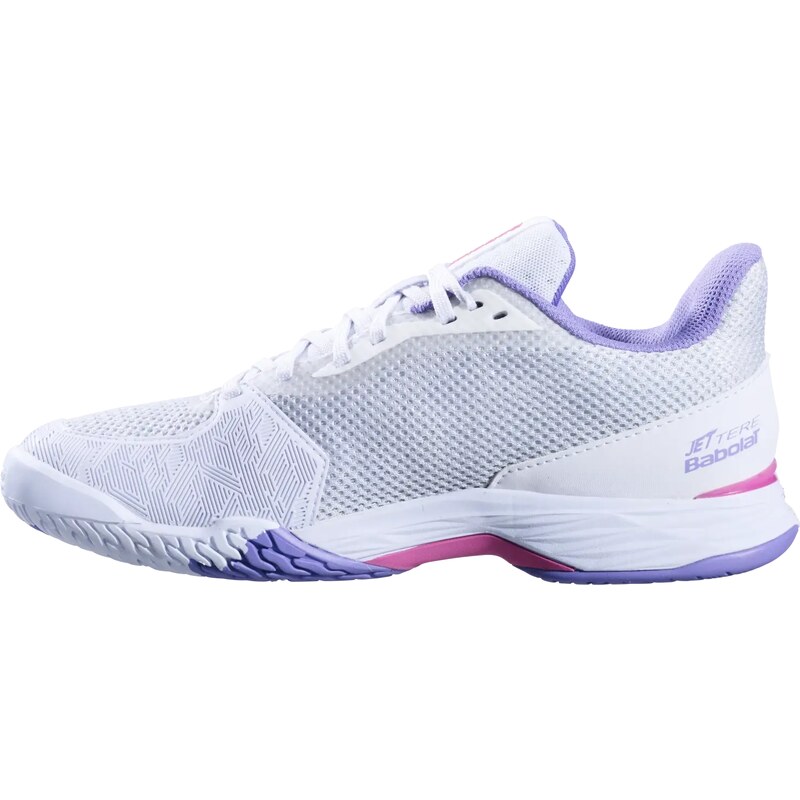 Dámská tenisová obuv Babolat Jet Tere All Court Women White/Lavender EUR 41