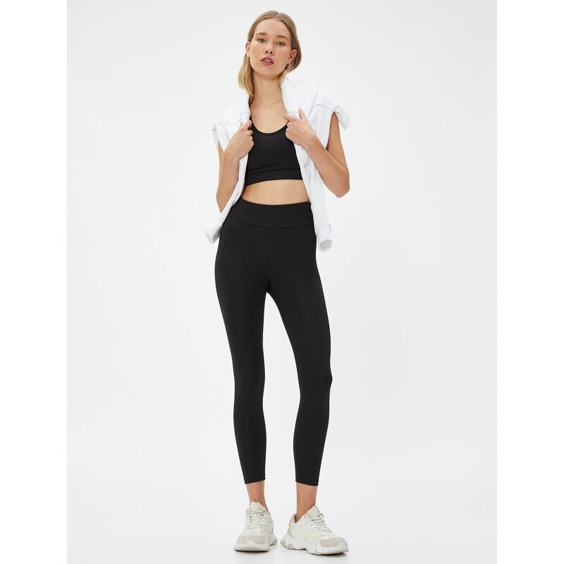 Koton Basic Sports Leggings. Normal Waist.