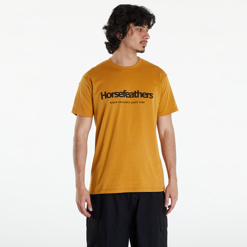 Pánské tričko Horsefeathers Quarter T-Shirt Spruce Yellow