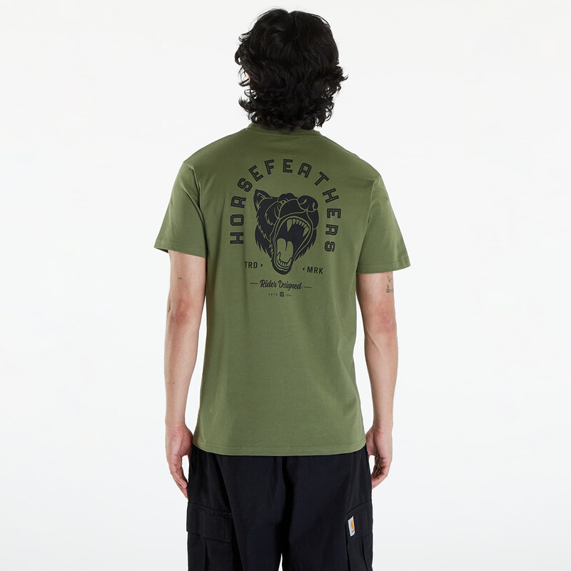Pánské tričko Horsefeathers Roar II T-Shirt Loden Green