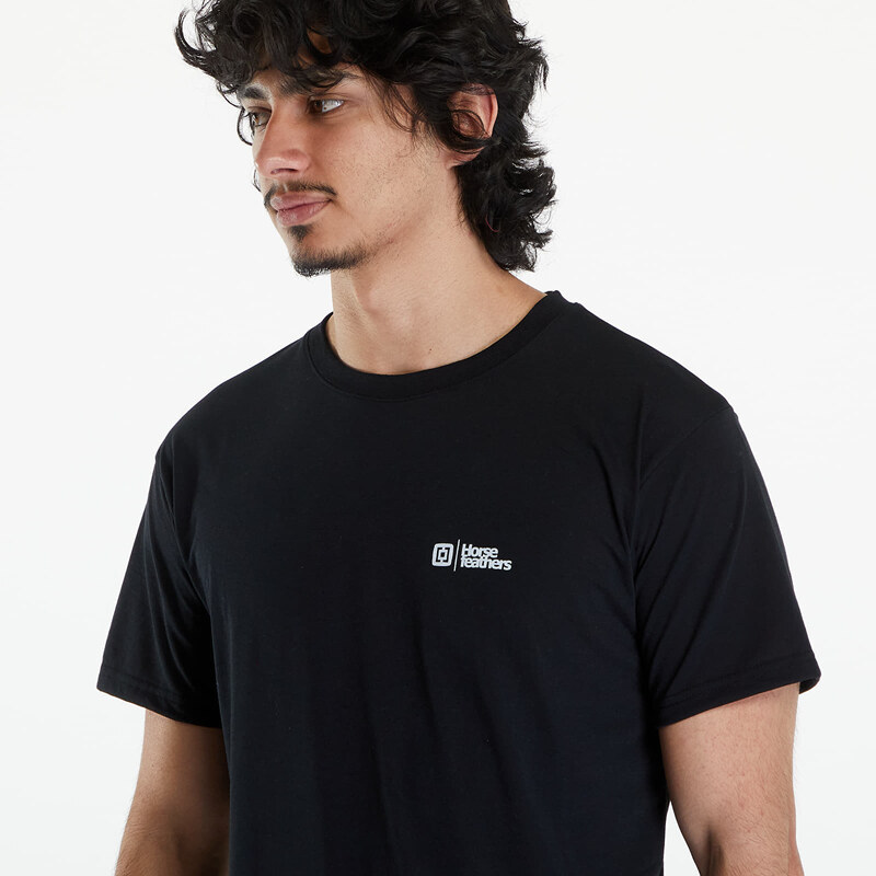 Pánské tričko Horsefeathers Rooter T-Shirt Black