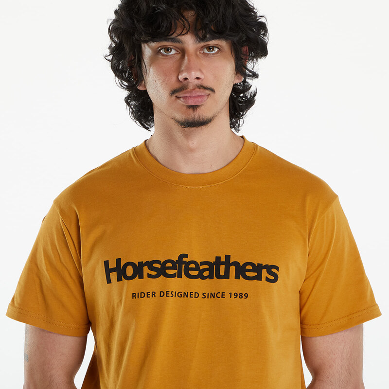 Pánské tričko Horsefeathers Quarter T-Shirt Spruce Yellow