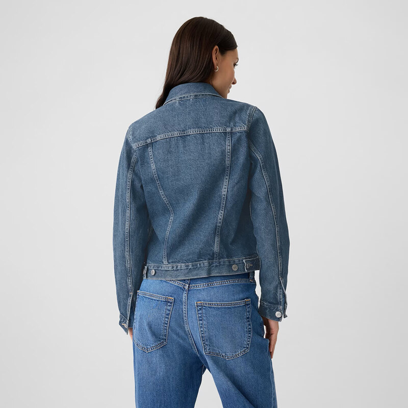 Dámská bunda GAP Denim Jacket Medium Wash