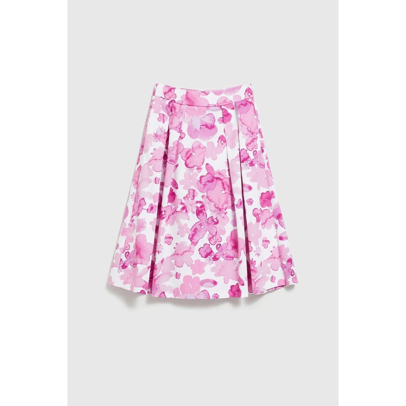 Dámská vzorovaná sukně MOODO - růžová